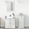 Image de Ensemble De Mobilier De Salle De Bain 3 Pcs Blanc Antique Vidaxl