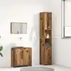 Image de Ensemble De Meubles Salle De Bain 3 Pcs Bois D'ingénierie Vidaxl