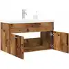 Image de Ensemble De Meubles Salle De Bain 2 Pcs Bois D'ingénierie Vidaxl