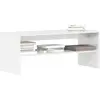 Image de Meuble Tv Blanc Brillant 100 X 40 X 40 Cm Aggloméré Vidaxl