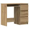 Image de Vidaxl bureau chêne artisanal 90x45x76 cm bois d'ingénierie