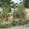 Image de Lumière De Jardin Vert Vintage Brossé 68 X 20 X 235 Cm Vidaxl