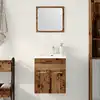 Image de Ensemble De Meubles Salle De Bain 2 Pcs Bois D'ingénierie Vidaxl