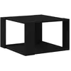 Image de Table basse moderne - vidaXL - Chêne noir - 85x55x31 cm - Bois dingénierie - Style minimaliste - Montage facile