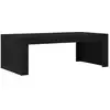 Image de Vidaxl table basse chêne noir 102 x 50 x 35 cm bois d'ingénierie