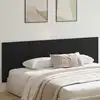 Image de Tête De Lit Chêne Noir 160 X 1,5 X 80,5 Cm Bois D'ingénierie Vidaxl