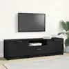 Image de Meuble Tv Avec Tiroir 140 X 35 X 40 Cm Bois D'ingénierie Vidaxl