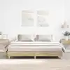Image de Cadre De Lit Sans Matelas Chêne Sonoma 180x200 Cm Vidaxl