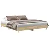 Image de Vidaxl cadre de lit sans matelas chêne sonoma 180x200 cm