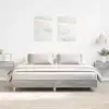 Image de Cadre De Lit Sans Matelas Sonoma Gris 180x200 Cm Vidaxl