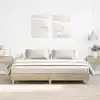 Image de Cadre De Lit Sans Matelas Chêne Sonoma 160x200 Cm Vidaxl