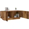Image de Table De Chevet Vieux Bois 100x35x40 Cm Bois D'ingénierie Vidaxl