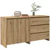 Image de Buffet 2 Pcs Chêne Artisanal Bois D'ingénierie Vidaxl