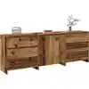 Image de Buffet 3 Pcs Vieux Bois Bois D'ingénierie Vidaxl