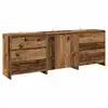 Image de Vidaxl buffet 3 pcs vieux bois bois d'ingénierie