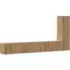 Image de Ensemble De Meuble Tv Mural 3 Pcs Chêne Artisanal Vidaxl