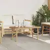 Image de Table Basse Marron 90 X 50 X 43 Cm Bambou Vidaxl