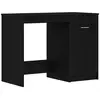 Image de Vidaxl bureau chêne noir 100 x 50 x 76 cm bois d'ingénierie
