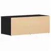 Image de Vidaxl meuble tv 80x34x30 cm chêne noir bois d'ingénierie