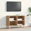 Image de Meuble Tv Artisian Oak 69,5 X 30 X 50 Cm Bois D'ingénierie Vidaxl