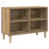 Image de Vidaxl meuble tv artisian oak 69,5 x 30 x 50 cm bois d'ingénierie