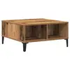 Image de Vidaxl table basse bois ancien 60 x 60 x 30 cm
