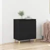 Image de vidaXL Buffet Chêne noir 60 x 35 x 70 cm Bois dingénierie 862593