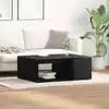 Image de Table Basse Chêne Noir 90 X 67 X 33 Cm Bois D'ingénierie Vidaxl