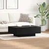 Image de vidaXL Table basse chêne noir 90 x 60 x 31 cm   bois dingénierie design contemporain