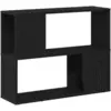 Image de Vidaxl ensemble meuble tv 80 x 24 x 63 cm chêne noir bois d'ingénierie