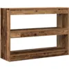 Image de Vidaxl bibliothèque bois ancien 100 x 30 x 72 cm bois d'ingénierie