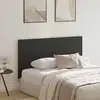 Image de Tête De Lit Chêne Noir 160 X 1,5 X 80,5 Cm Bois D'ingénierie Vidaxl