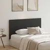 Image de vidaXL Tête de lit Chêne noir 160 x 15 x 805 cm Bois dingénierie 862736