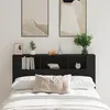 Image de vidaXL Cabinet de Tête de Lit Chêne noir Bois dingénierie 862759