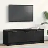 Image de Meuble Tv Chêne Noir 102 X 35 X 36,5 Cm Bois D'ingénierie Vidaxl