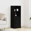Image de Highboard Chêne Noir 36 X 35,5 X 103,5 Cm Bois D'ingénierie Vidaxl