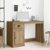 Image de Bureau - Chêne Artisan - 50x115x75 cm - Design Contemporain - Rangement Pratique