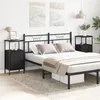 Image de Meubles de chevet 2 pcs Chêne noir 41x31x80 cm Bois d ingénierie