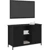 Image de Vidaxl ensemble meuble tv montage mural chêne noir 101 x 35 x 65 cm