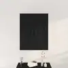 Image de Meuble Mural Chêne Noir 69,5 X 34 X 90 Cm Bois D'ingénierie Vidaxl