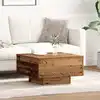 Image de Table Basse Bois Ancien 55 X 55 X 31 Cm Vidaxl
