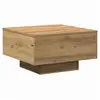 Image de Vidaxl table basse chêne artisanal 55 x 55 x 31 cm