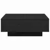 Image de Vidaxl table basse chêne noir 80 x 80 x 31 cm