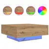 Image de Vidaxl table basse chêne artisanal 80 x 80 x 31 cm bois d'ingénierie