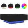 Image de Vidaxl table basse chêne noir 80 x 80 x 31 cm bois d'ingénierie