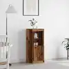 Image de Buffet Led Marron 41 X 37 X 100 Cm Bois D'ingénierie Vidaxl