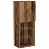 Image de Vidaxl ensemble meuble tv avec led bois ancien 40,5 x 30 x 102 cm