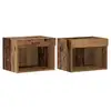 Image de Vidaxl ensemble meuble tv 2 pc bois ancien bois d'ingénierie