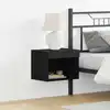 Image de Ensemble Meuble Tv Avec Led 2 Pcs Chêne Noir 40 X 30 X 30 Cm Vidaxl