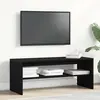 Image de Meuble Tv Chêne Noir 100x40x40 Cm Bois D'ingénierie Vidaxl